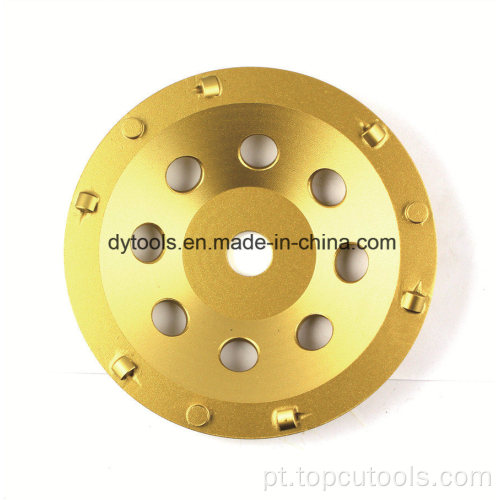 PCD Grinding Diamond Cup Wheels Disco para remoção de epóxi
